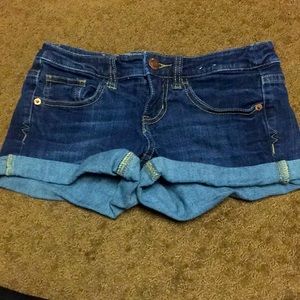 Mossimo Supply Company Sz 5 jean shorts EUC